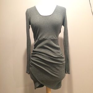 Nasty Gal ribbed knit bodycon mini dress